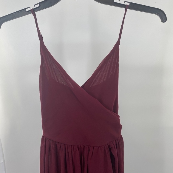 Wine Romper Midi Size Small NWT - Picture 9 of 9